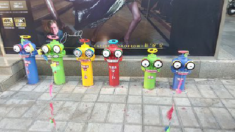  桐庐商业区彩绘