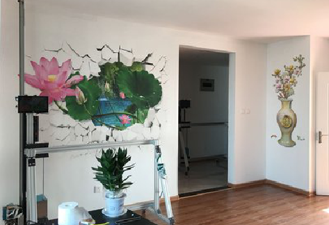  桐庐墙体彩绘相比墙纸的优势。