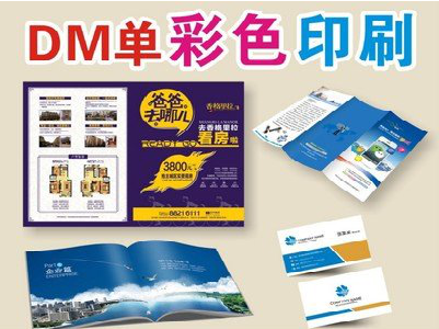  桐庐单页印刷，色彩搭配简单。