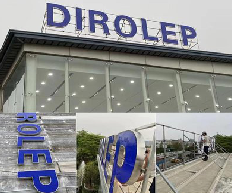  桐庐楼顶发光字安装的注意事项。